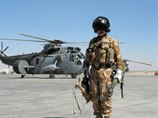 854 NAS Sea King in Afghanistan